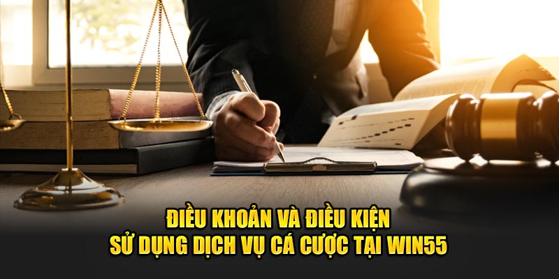 Điều khoản và điều kiện sử dụng dịch vụ cá cược tại WIN55